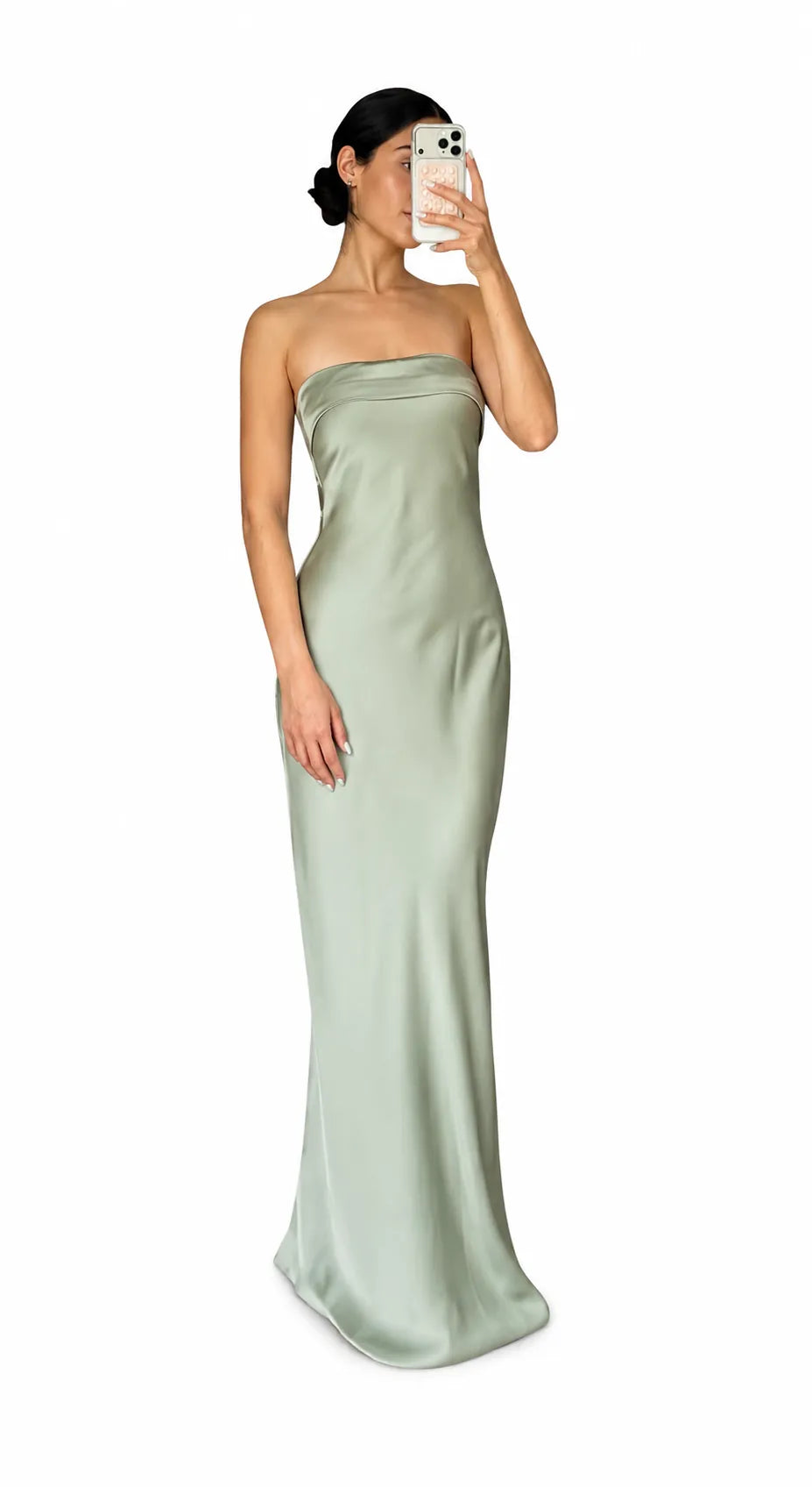 Vestido Camila Mint - frente