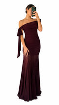 Vestido Mia Burgundy - frente