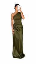 Vestido Olive Drapped Waist - frente